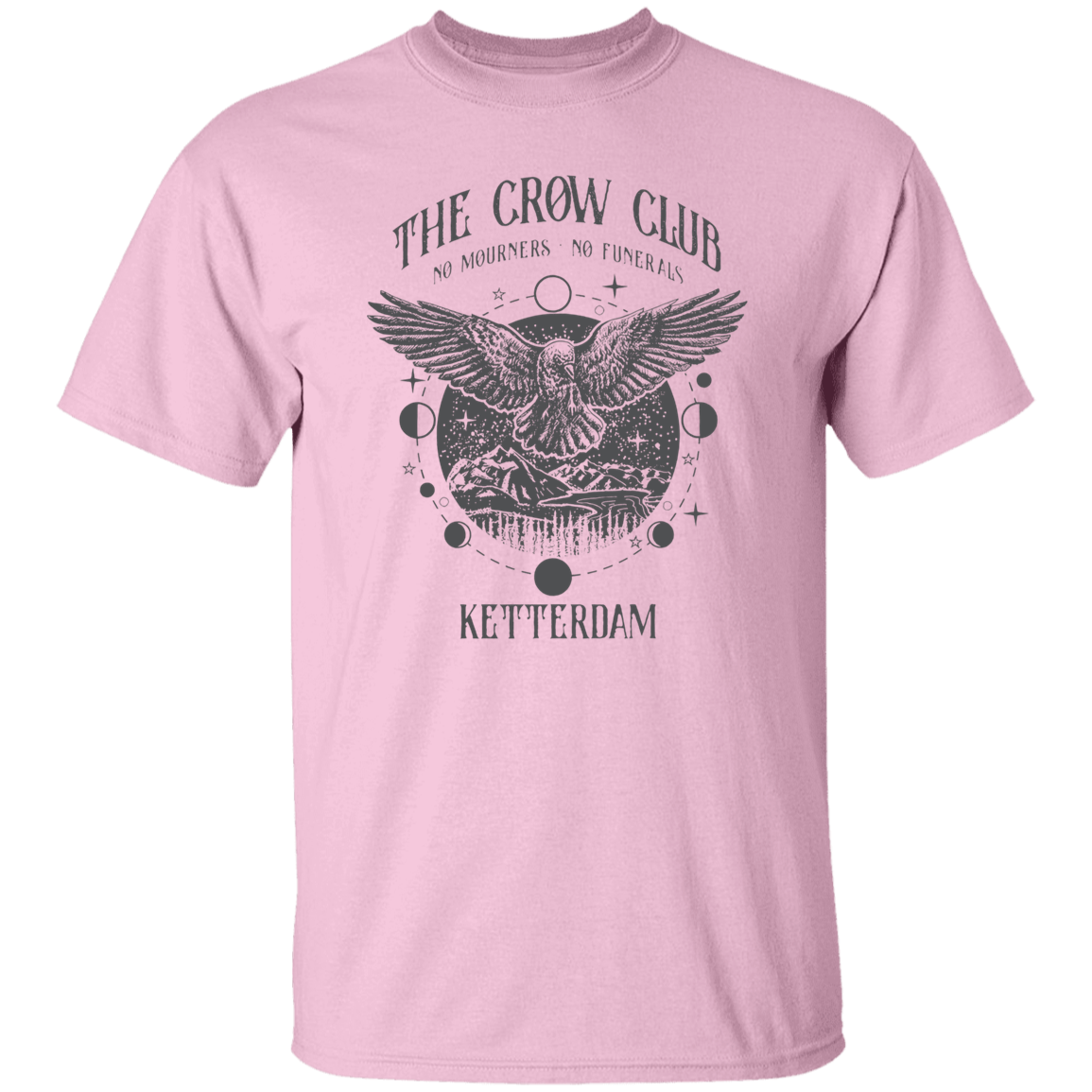 The Crow Club No Mourners No Funerals Teacher Vintage Unisex T-Shirt - letter
