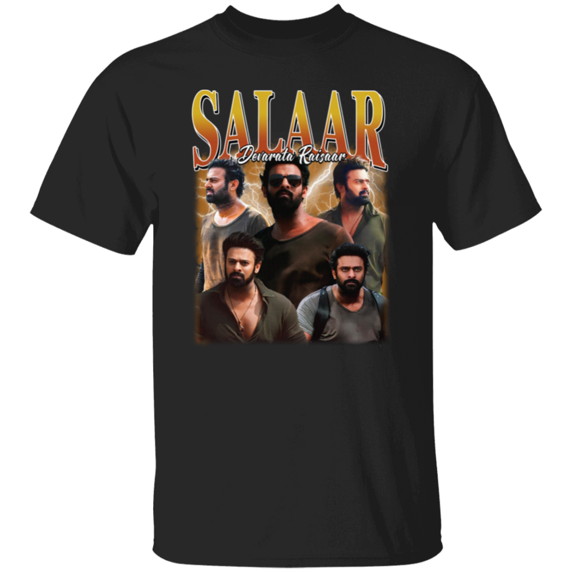 Prabhas Salaar Bootleg T-Shirt - ID0301240