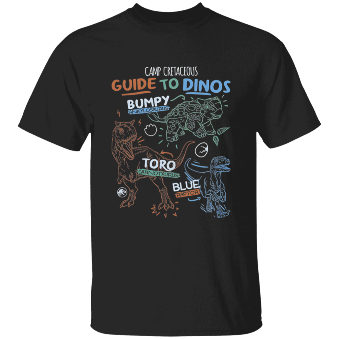 G500B Youth 5.3 oz 100% Cotton T-Shirt Camp cretaceous Unisex Vintage T-Shirt