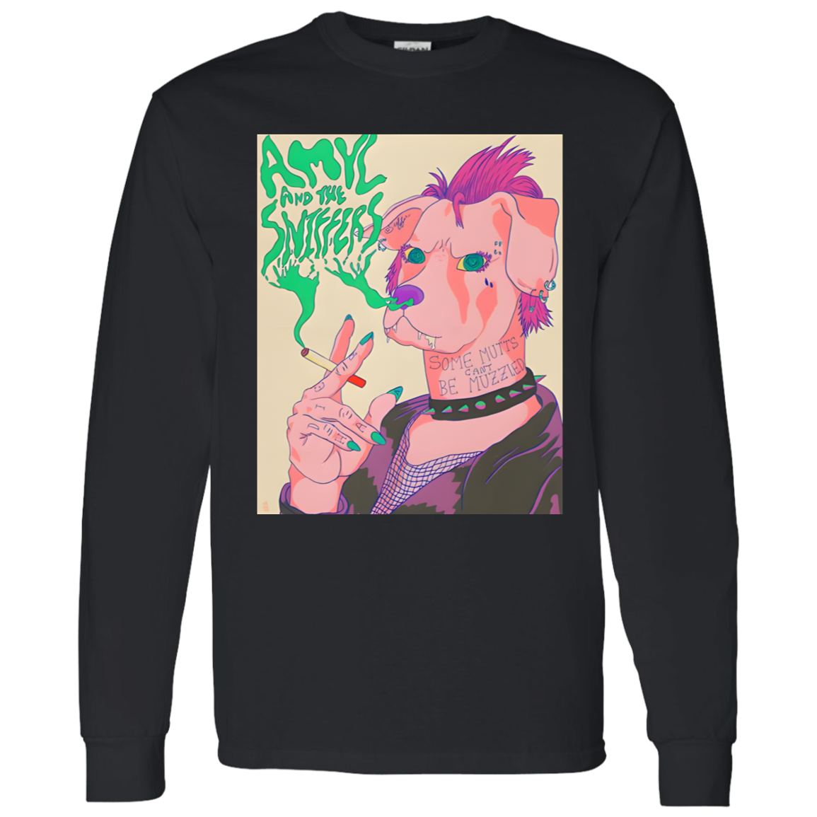 Smoke Art Amyl And The Sniffers Mandalay Long Sleeve