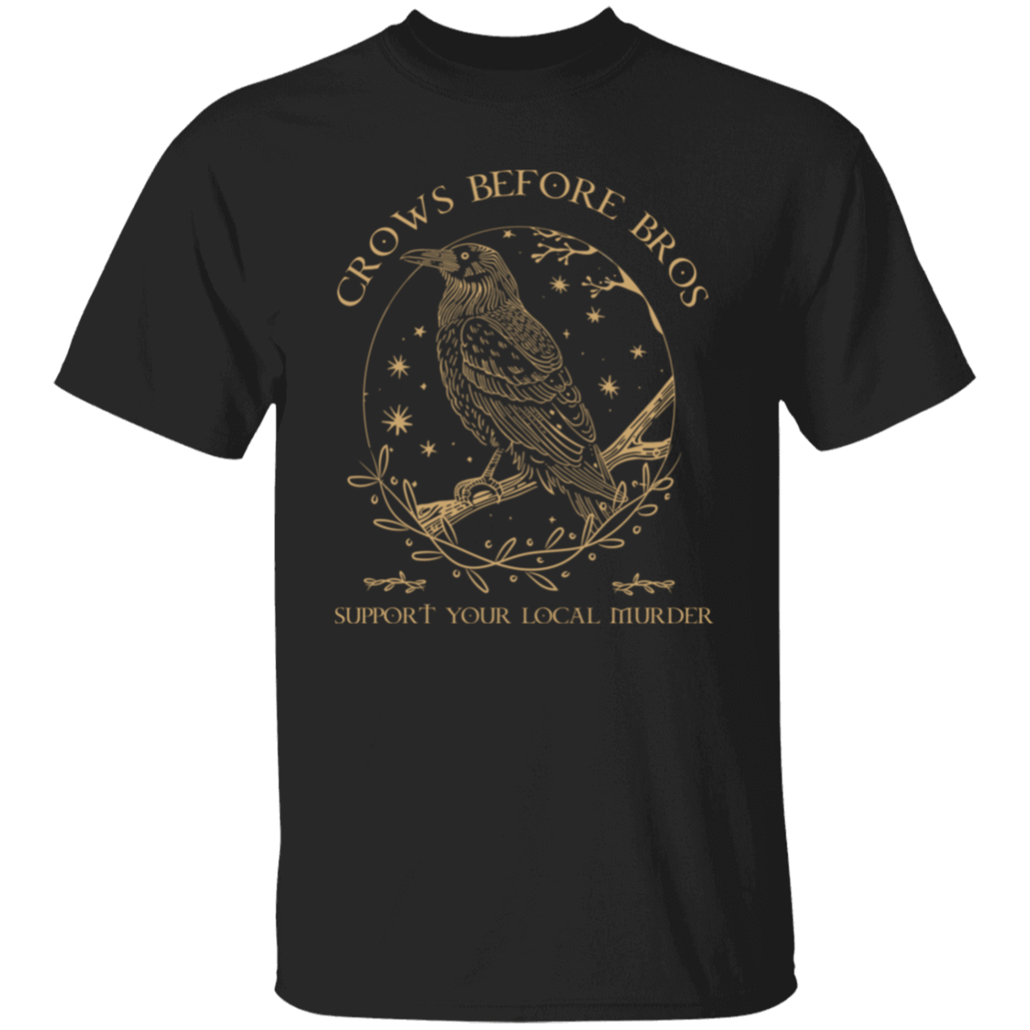 Crows Before Bros Vintage T-Shirt - ID290824221