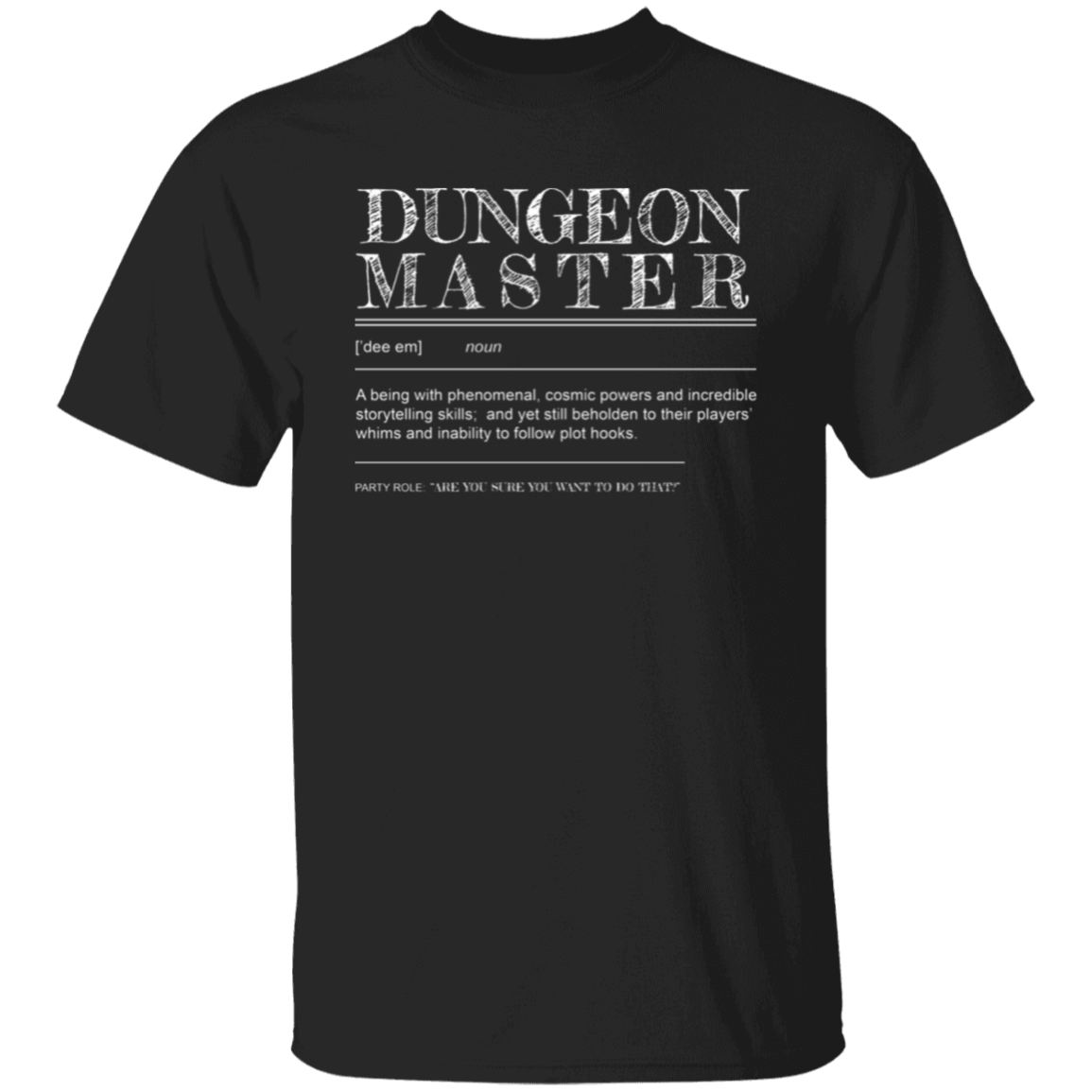 Dungeon Master Unisex T-Shirt - pelyn