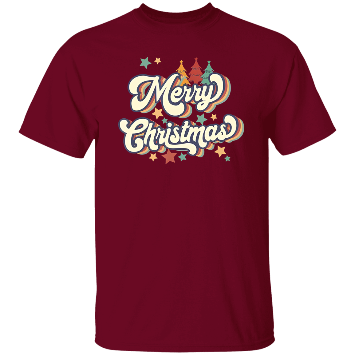 Vintage Merry Christmas Retro Merry Christmas Apparel T-Shirt