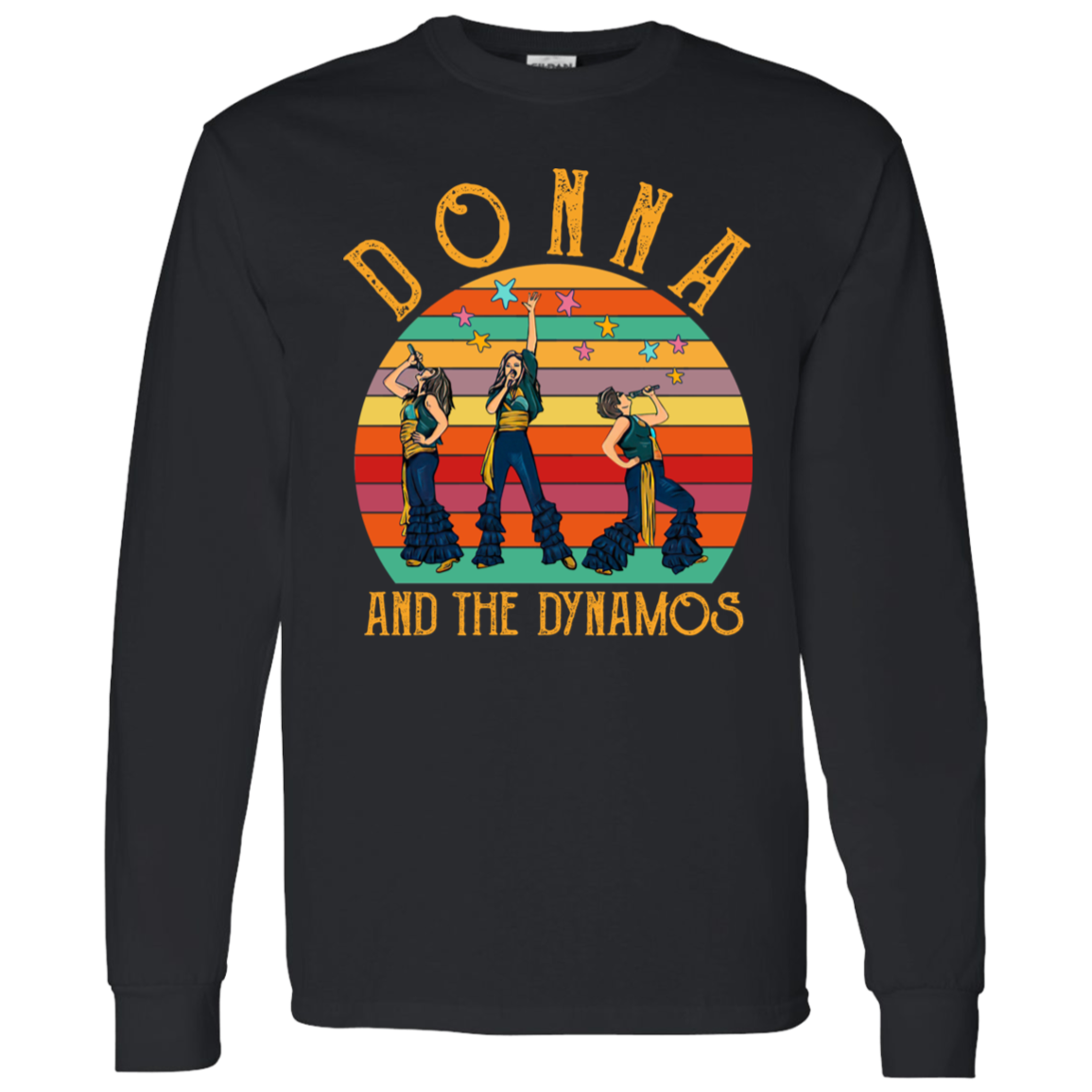 Vintage Style Donna And The Dynamos Retro G540 LS T-Shirt 5.3 oz. - lucy - 94978638