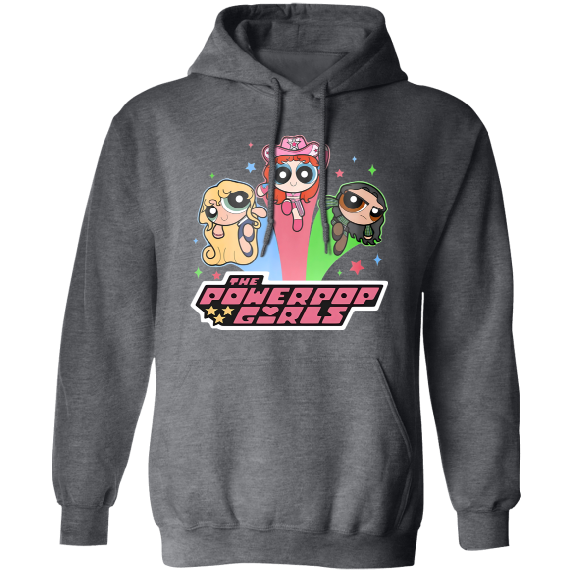 Powerpop Girls Gildan Pullover Hoodie - ID30082412