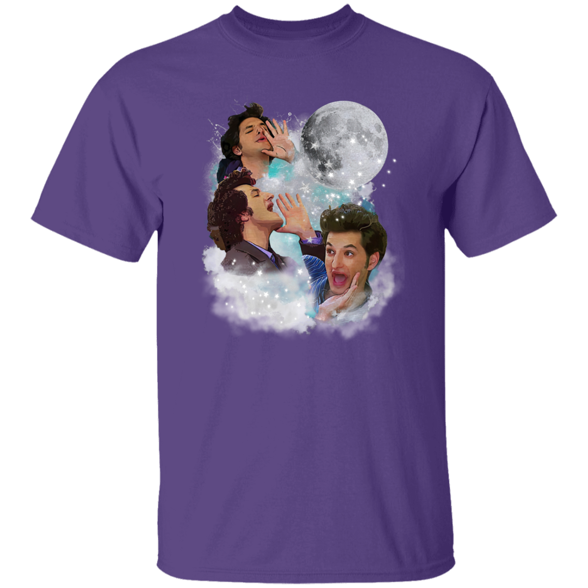 Jean Ralphio Saperstein Moon The Worst Vintage T-Shirt, Jean Ralphio Shirt, A Parks and Recreation Shirt, Gift Tee For You And Your Friends G500 5.3 oz. T-Shirt