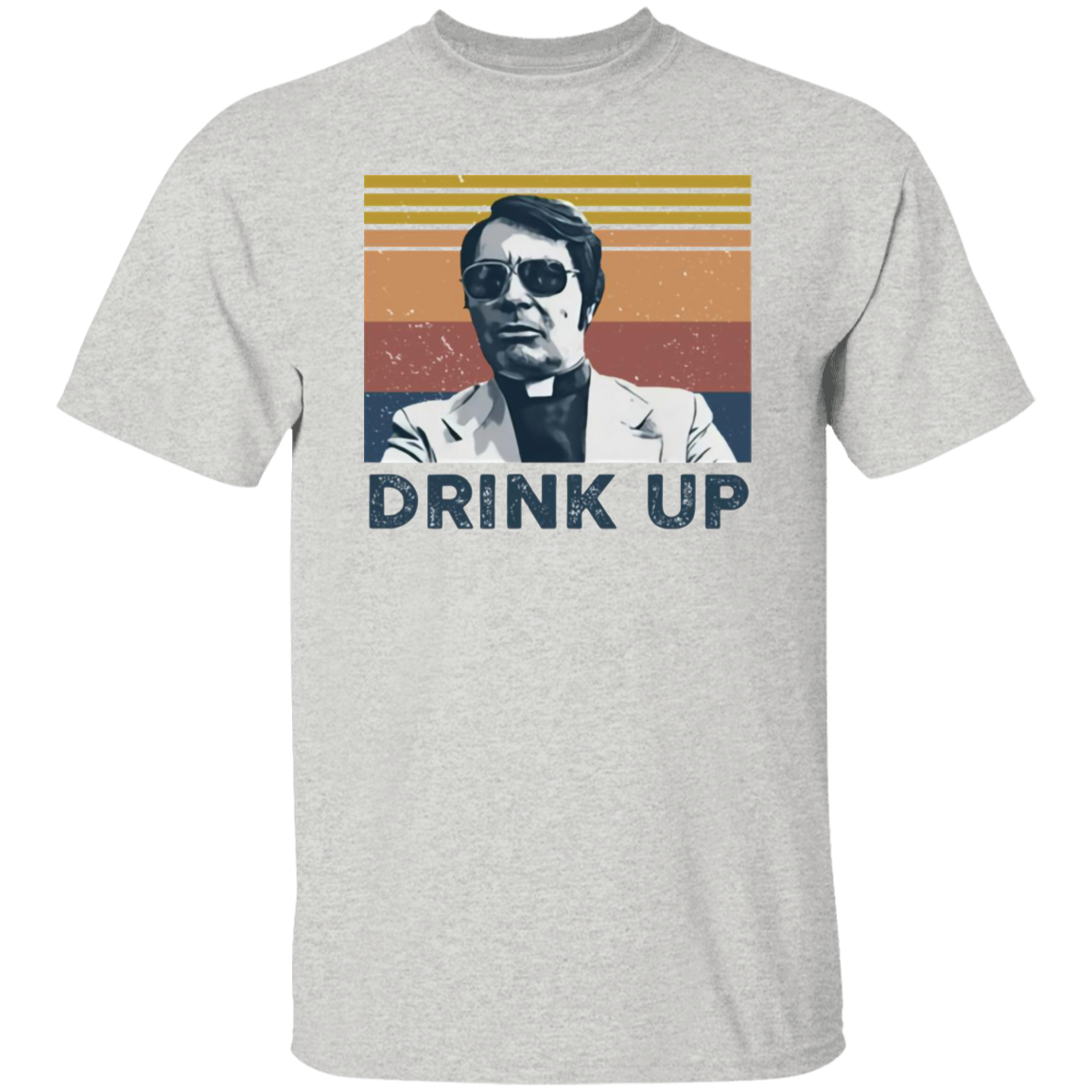 Drink Up Jim Jones Vintage T-Shirt, Halloween Shirt, True Crime Shirt, Serial Killers Shirt, Jim Jones Shirt, James Warren Jones Shirt G500 5.3 oz. T-Shirt