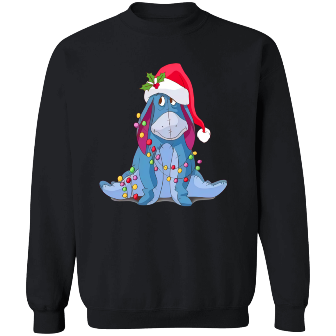 Eeyore Christmas Lights Sweatshirt