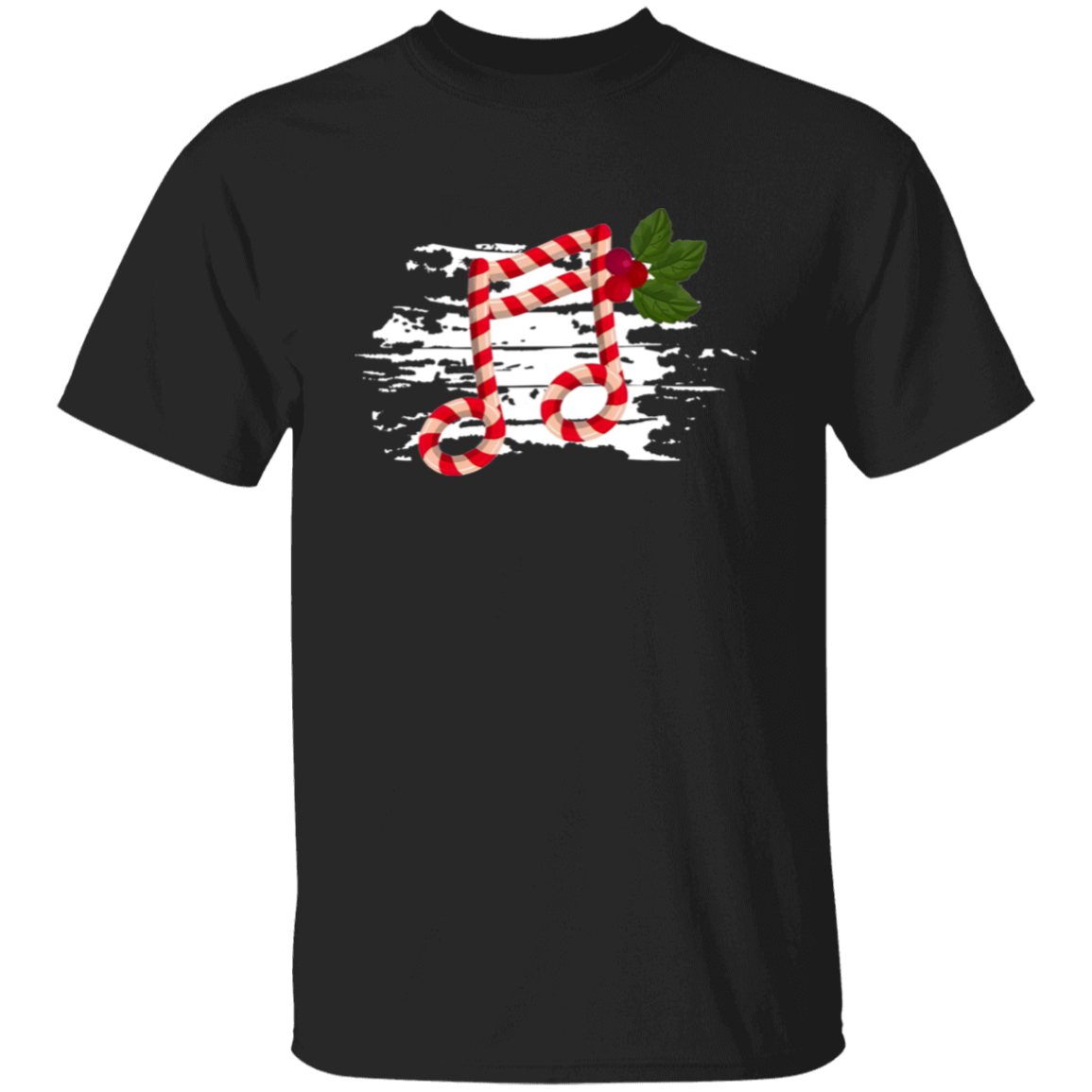 Christmas Music Note Teacher T-Shirt