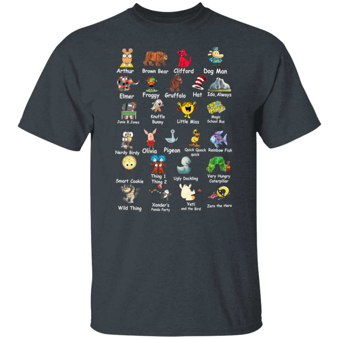 Children's Book Alphabet Vintage Unisex T-Shirt - letter