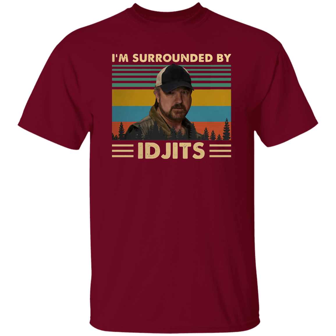 Supernatural I’m Surrounded By Idjits VintageT-Shirt