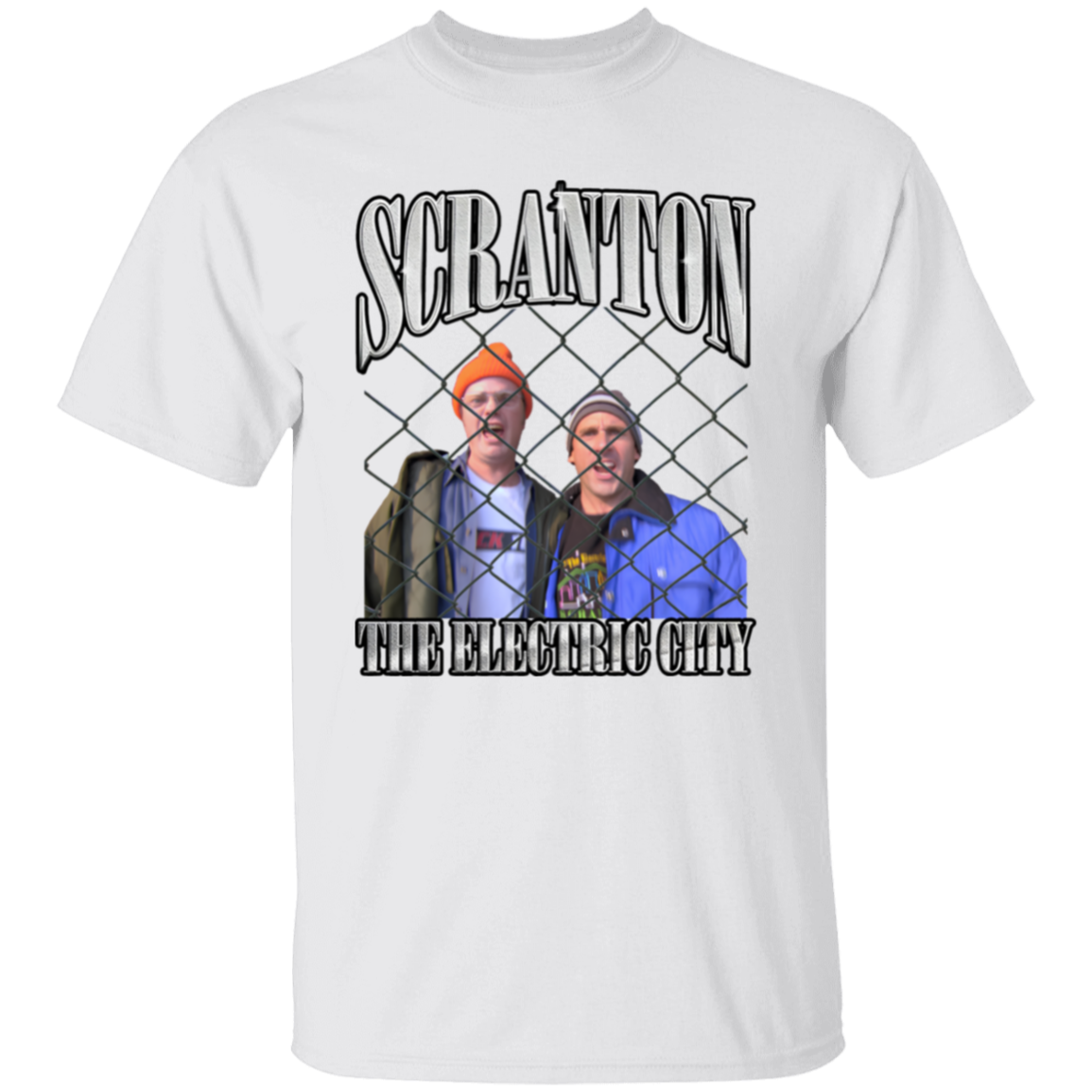 Scranton The Electric City Unisex T-Shirt - pelyn - ID27072410