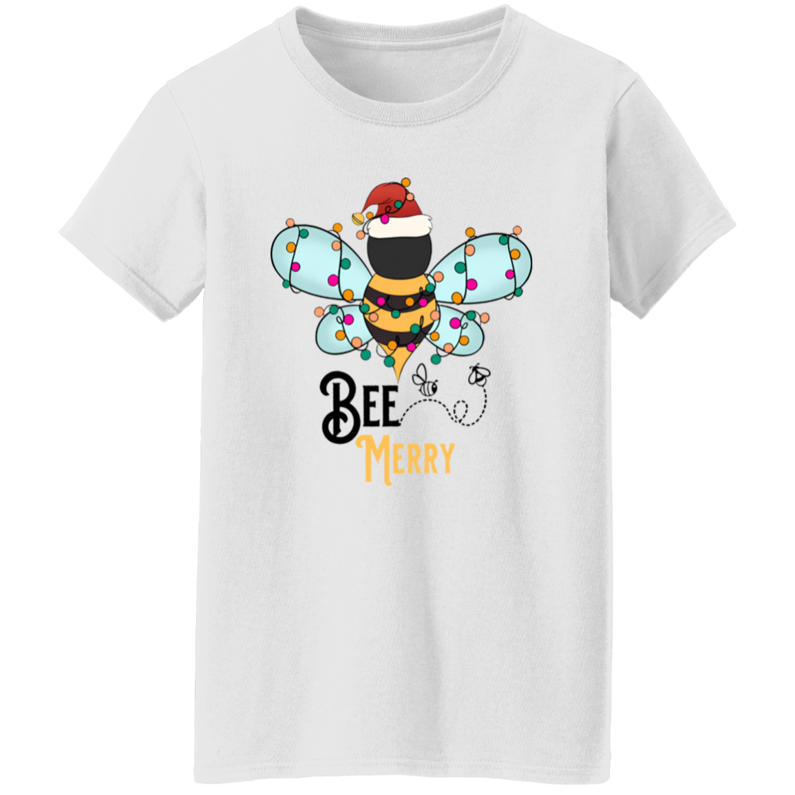 Bee Merry Teacher Vintage G500L Ladies' 5.3 oz. T-Shirt - letter - WOMEN