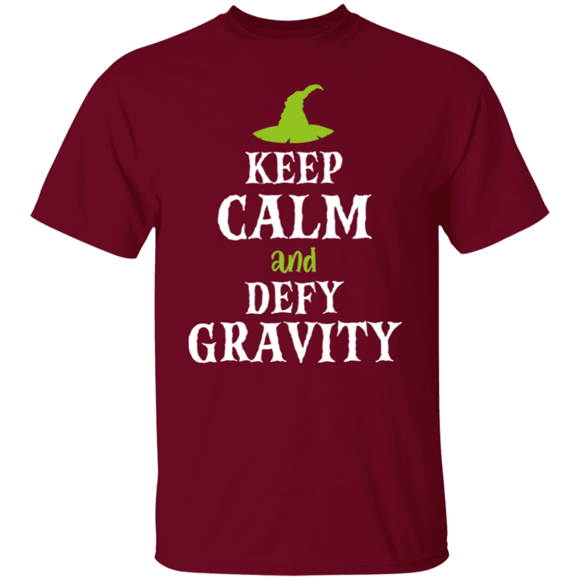 Keep Calm And Defy Gravity Vintage Unisex T-Shirt - ID19102401 - lucy