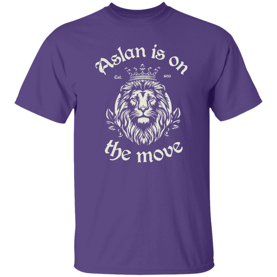 Aslan Is On The Move The Chronicles Of Narnia Literature Teacher Vintage T-Shirt