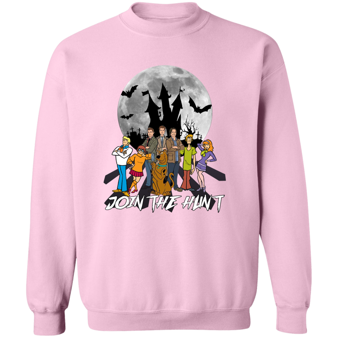 Join The Hunt Crewneck Pullover Sweatshirt
