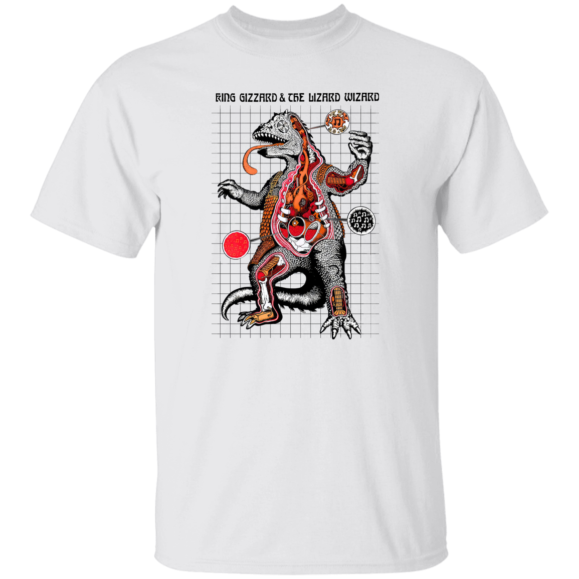 G500 5.3 oz. T-Shirt King Gizzard and The Lizard Wizard Berlin Unisex Vintage T-Shirt