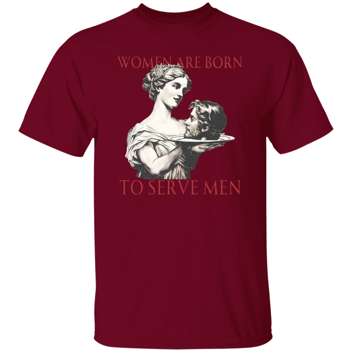 Women Serve Men Vintage T-Shirt - ID21062405