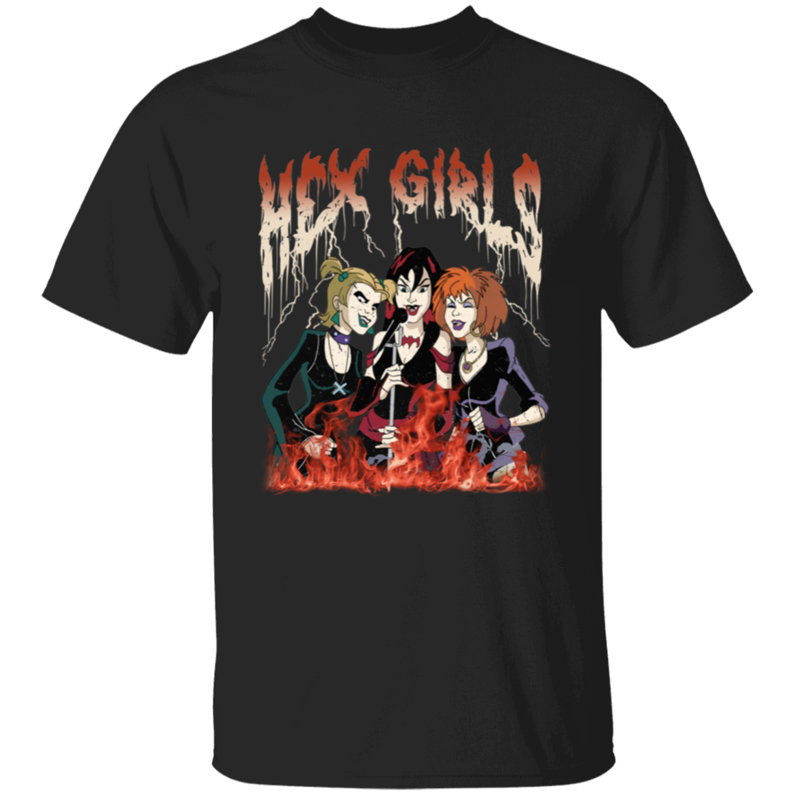 Hex Girls Vintage Unisex T-Shirt - pelyn - ID07082417