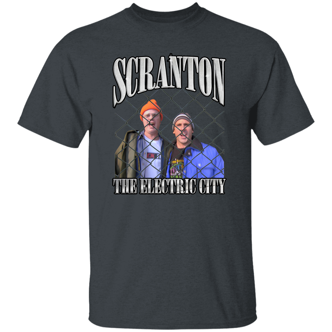 Scranton The Electric City Unisex T-Shirt - pelyn - ID27072410