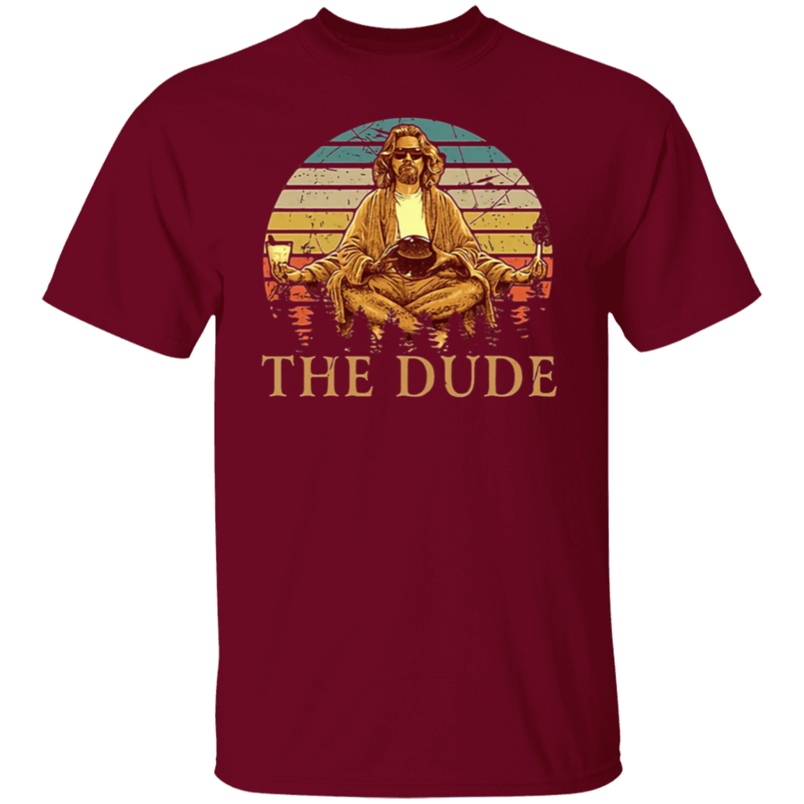 The Big Lebowski The Dude T-Shirt - leleart