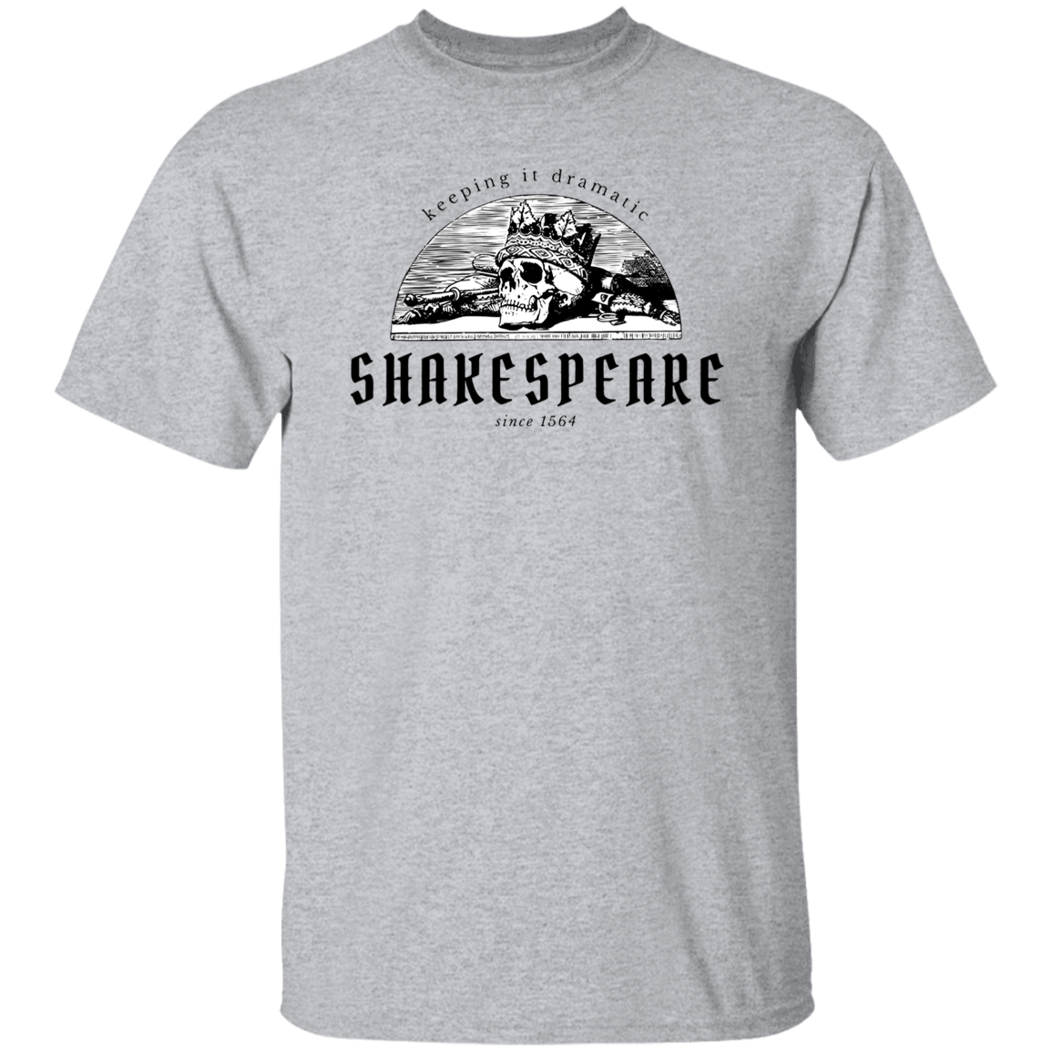 Keeping It Dramatic Shakespeare Literature Teacher Vintage T-Shirt