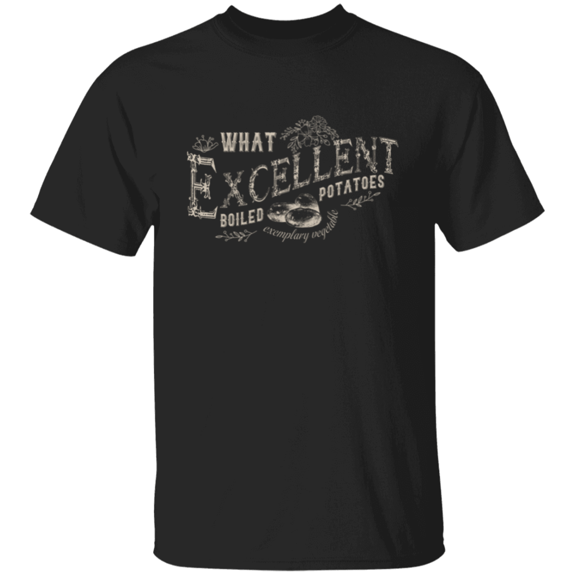 Excellent Boiled Potatoes Pride And Prejudice Teacher T-Shirt 3 khoai