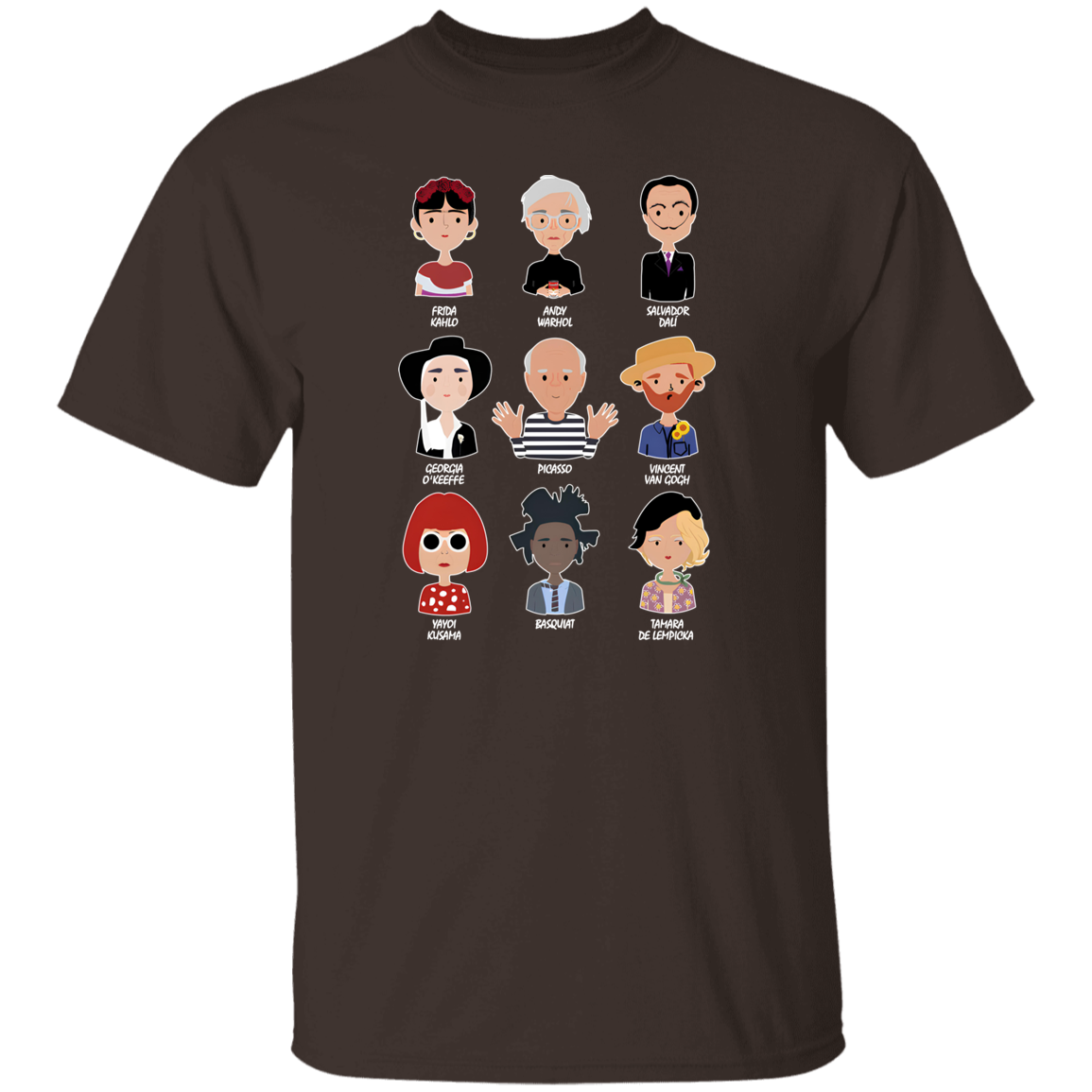 The Greatest Painters Of All Time Teacher Vintage Unisex T-Shirt - letter