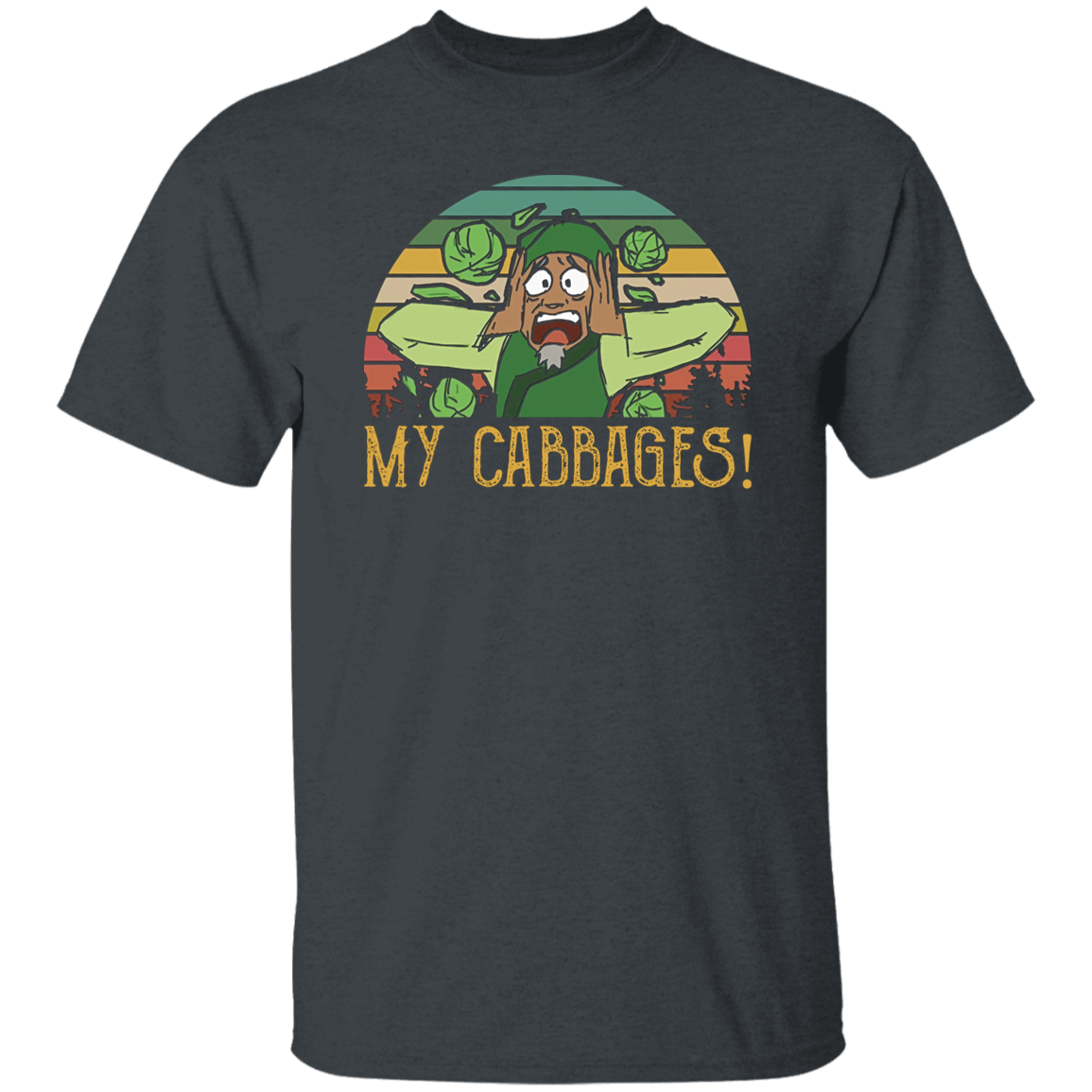 My Cabbages Cabbage Merchant Vintage T-Shirt, Cabbage Man Merchant Shirt, Gift Tee For You And Your Friends G500 5.3 oz. T-Shirt