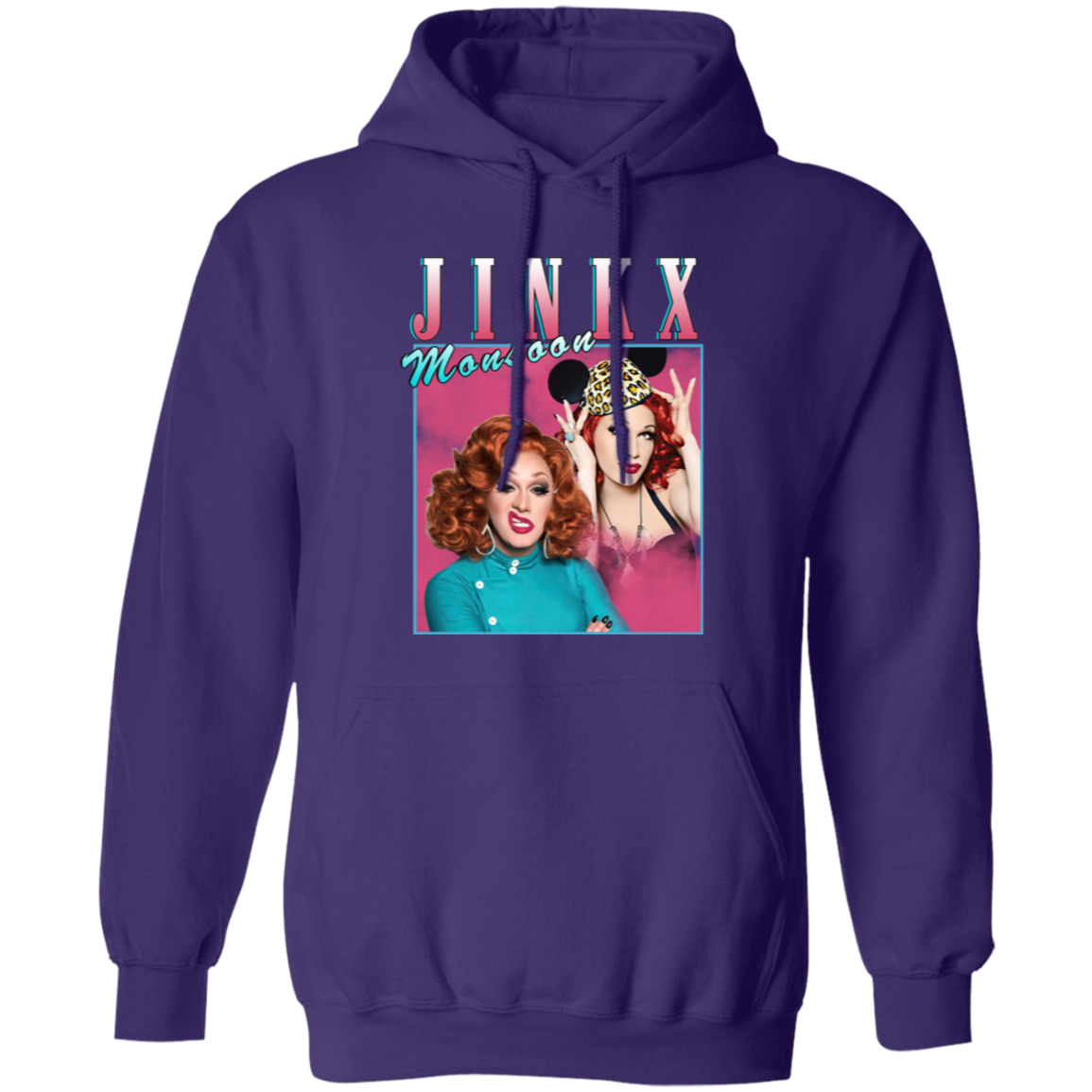 Trendy Jinkx Monsoon LGBTQ G185 Gildan Pullover Hoodie - jasmine