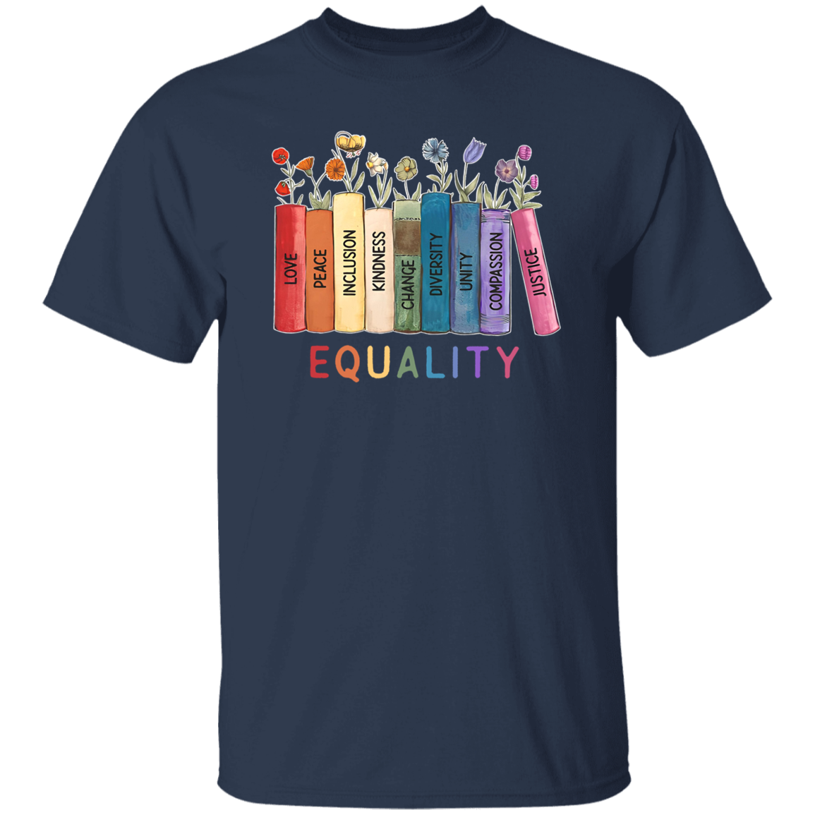 Equality Love Kindness Teacher Vintage T-Shirt
