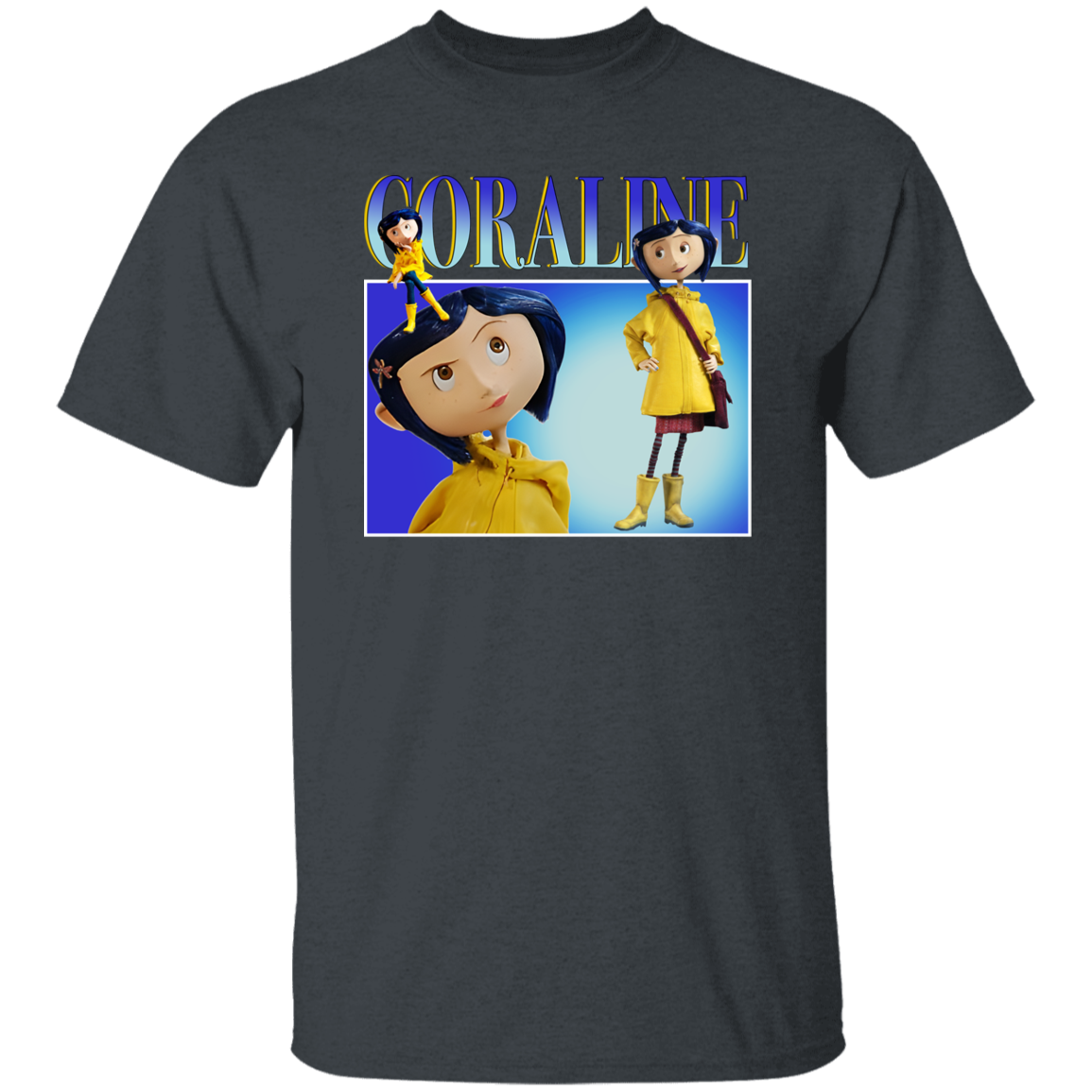 Coraline Shirt, Coraline Movie Shirt, Coraline Cartoon T-Shirt - leleart