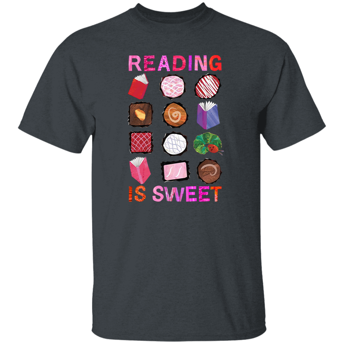 Reading Is Sweet T-Shirt, Candy Book Tee, Cute Teacher Shirt, School Librarians Shirt, Classroom Gift