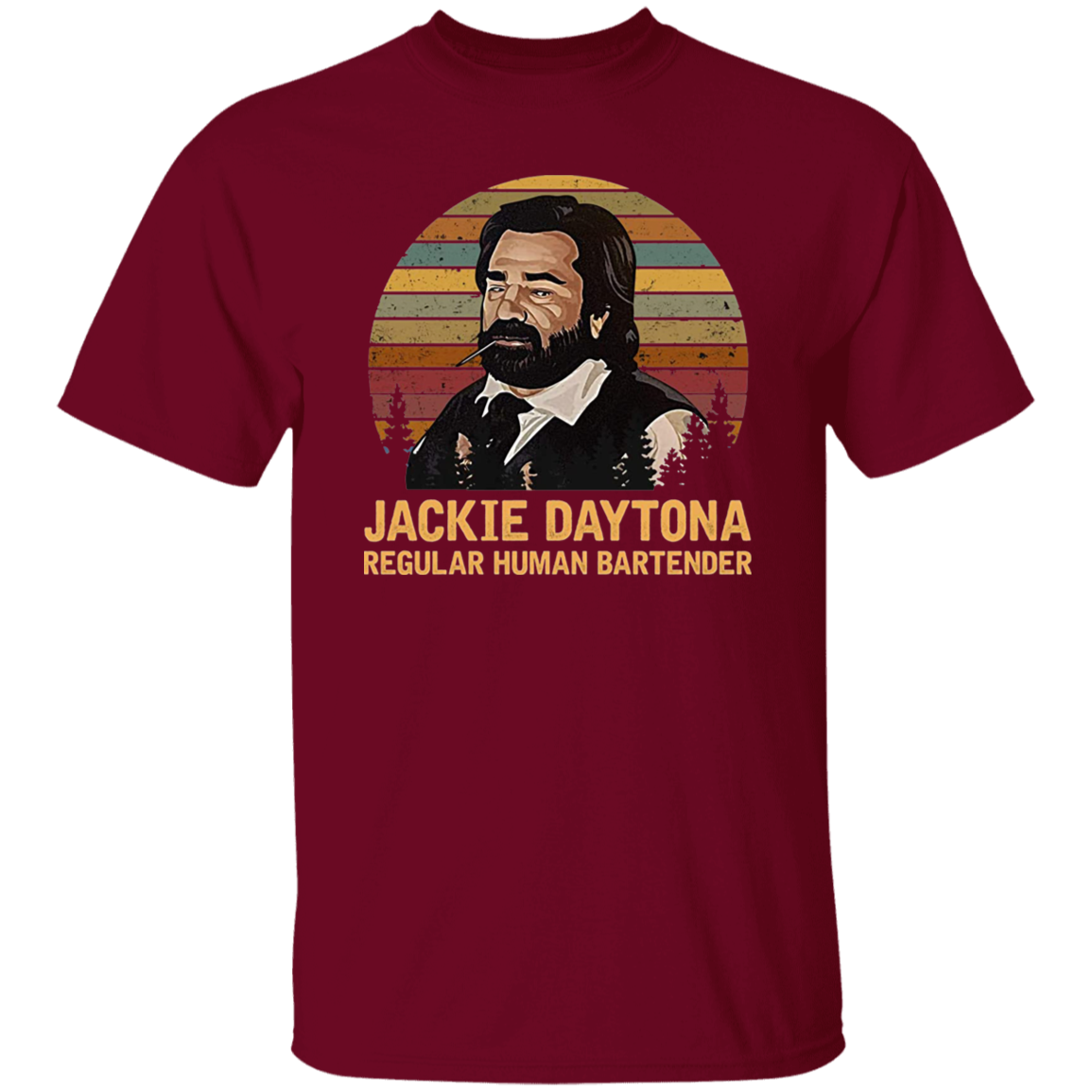 Jackie Daytona Regular Human Bartender Vintage T-Shirt
