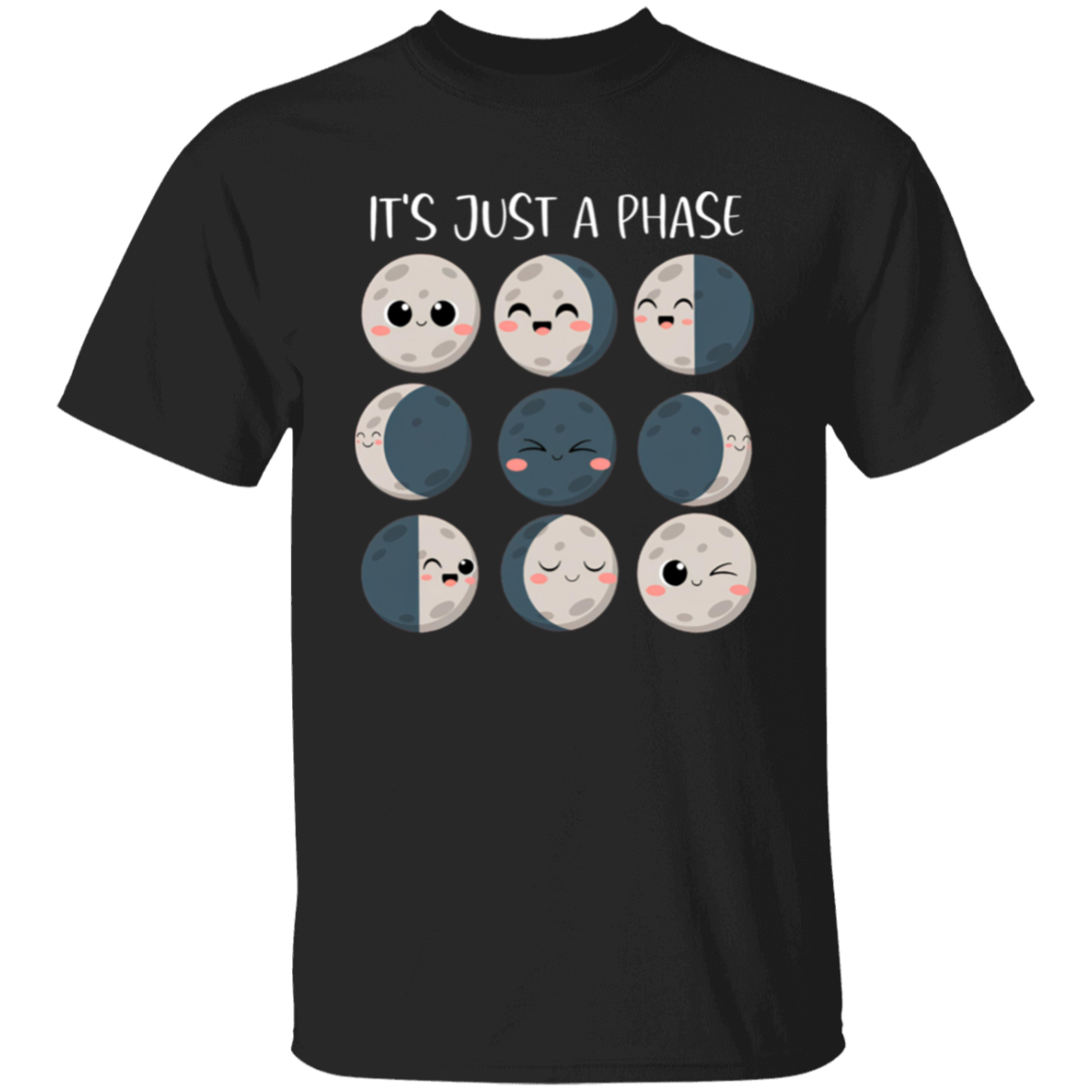 It's Just A Phase Teacher Vintage Unisex T-Shirt - letter