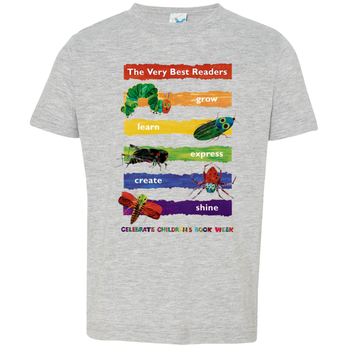 The Very Best Readers The Very Hungry Caterpillar Teacher Vintage Toddler Jersey T-Shirt