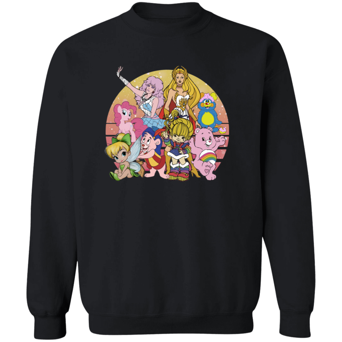 80s Cartoons Vintage G180 Gildan Crewneck Pullover Sweatshirt - pelyn - ID12022413