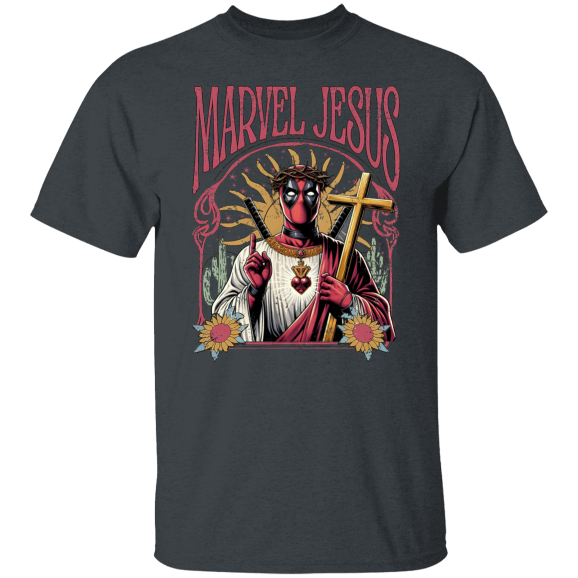 Superhero Jesus Vintage T-Shirt - ID06082423