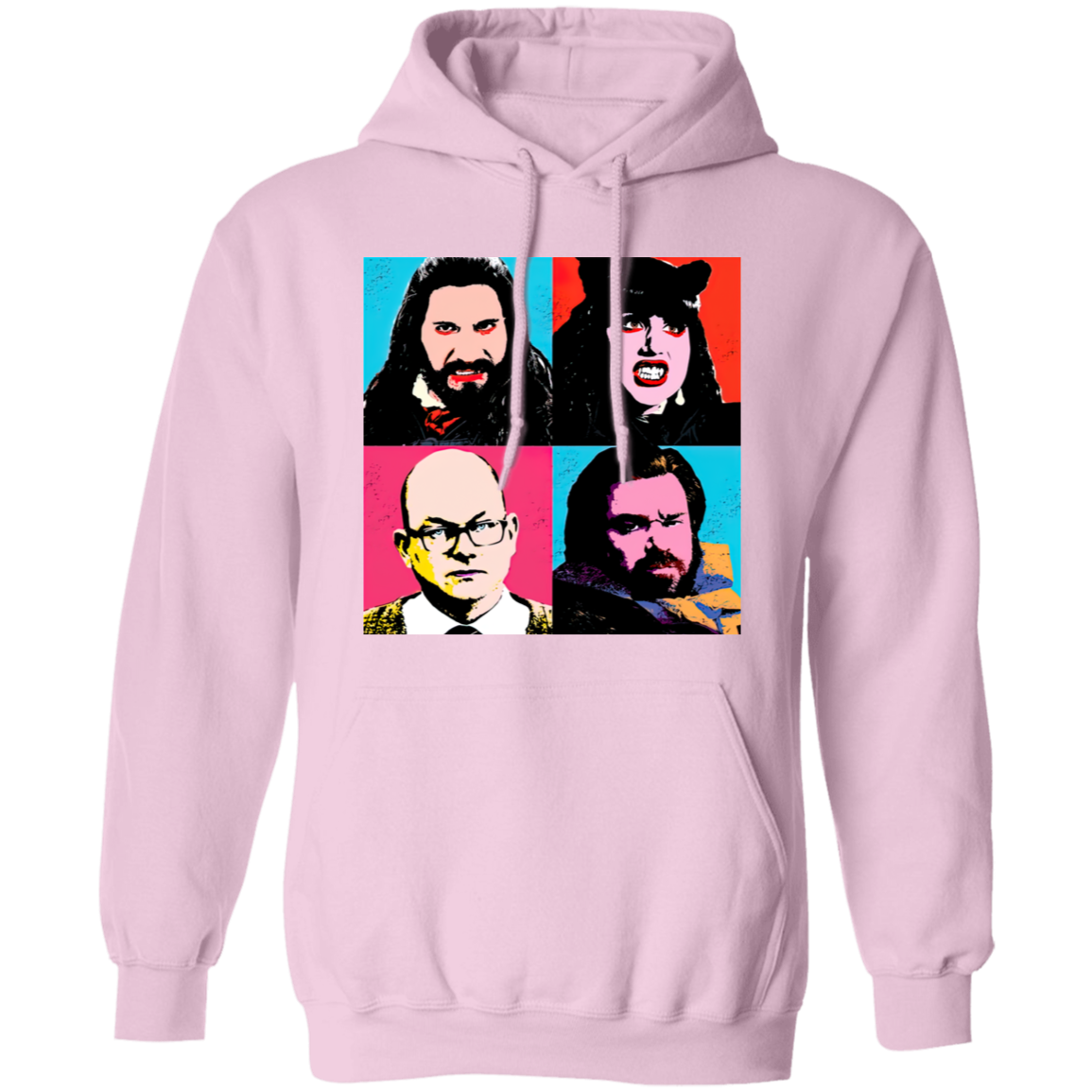 Vampire Warhol Classic What We Do In The Shadows Gildan Pullover Hoodie