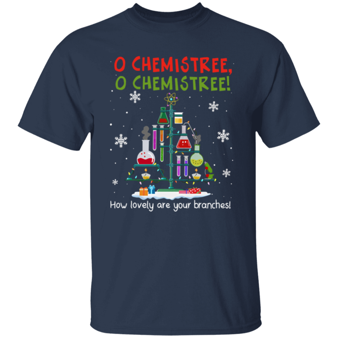 O Chemistree How Lovely Are Your Branches Teacher Vintage Unisex T-Shirt - letter