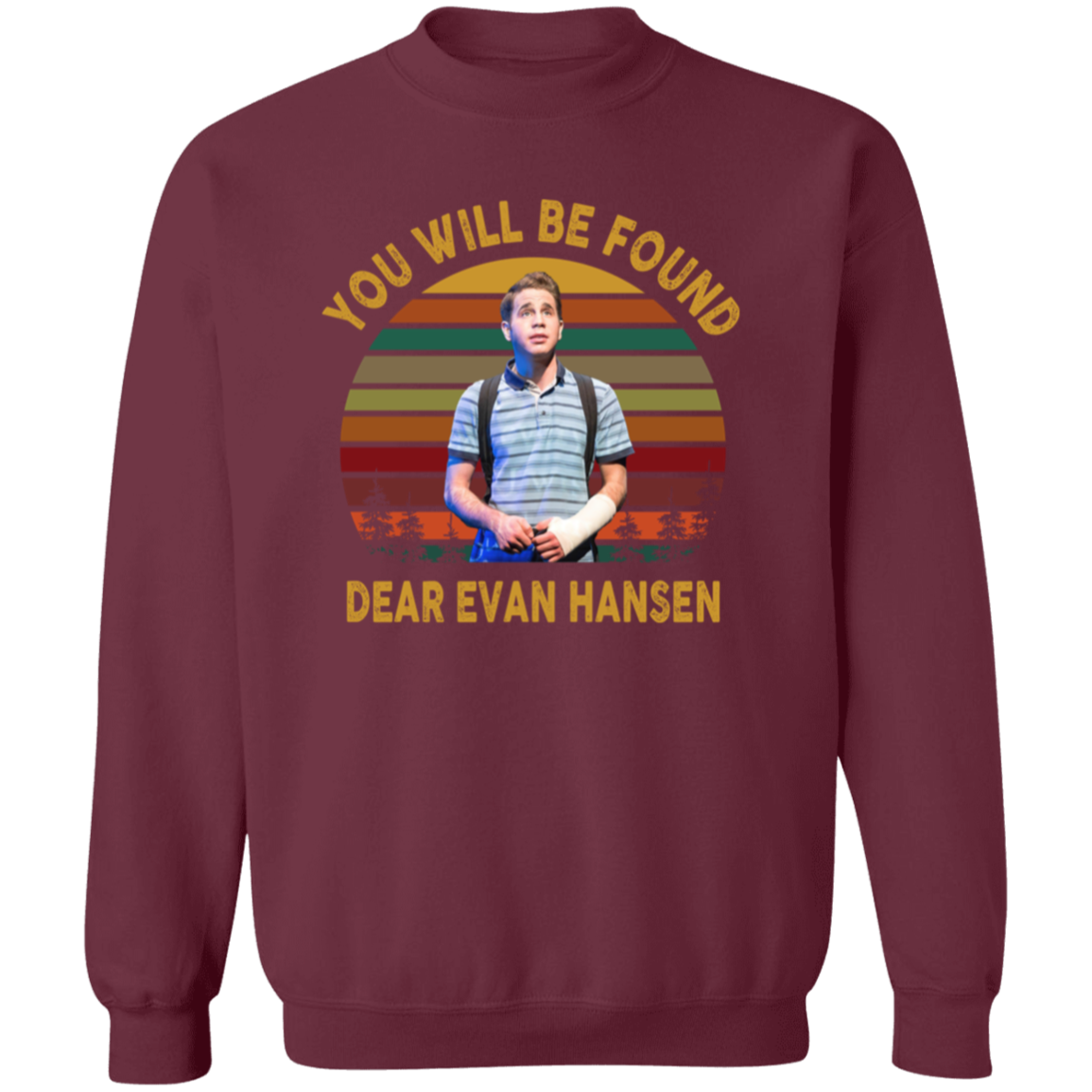Official You Will Be Found Dear Evan Hansen Sweatshirt