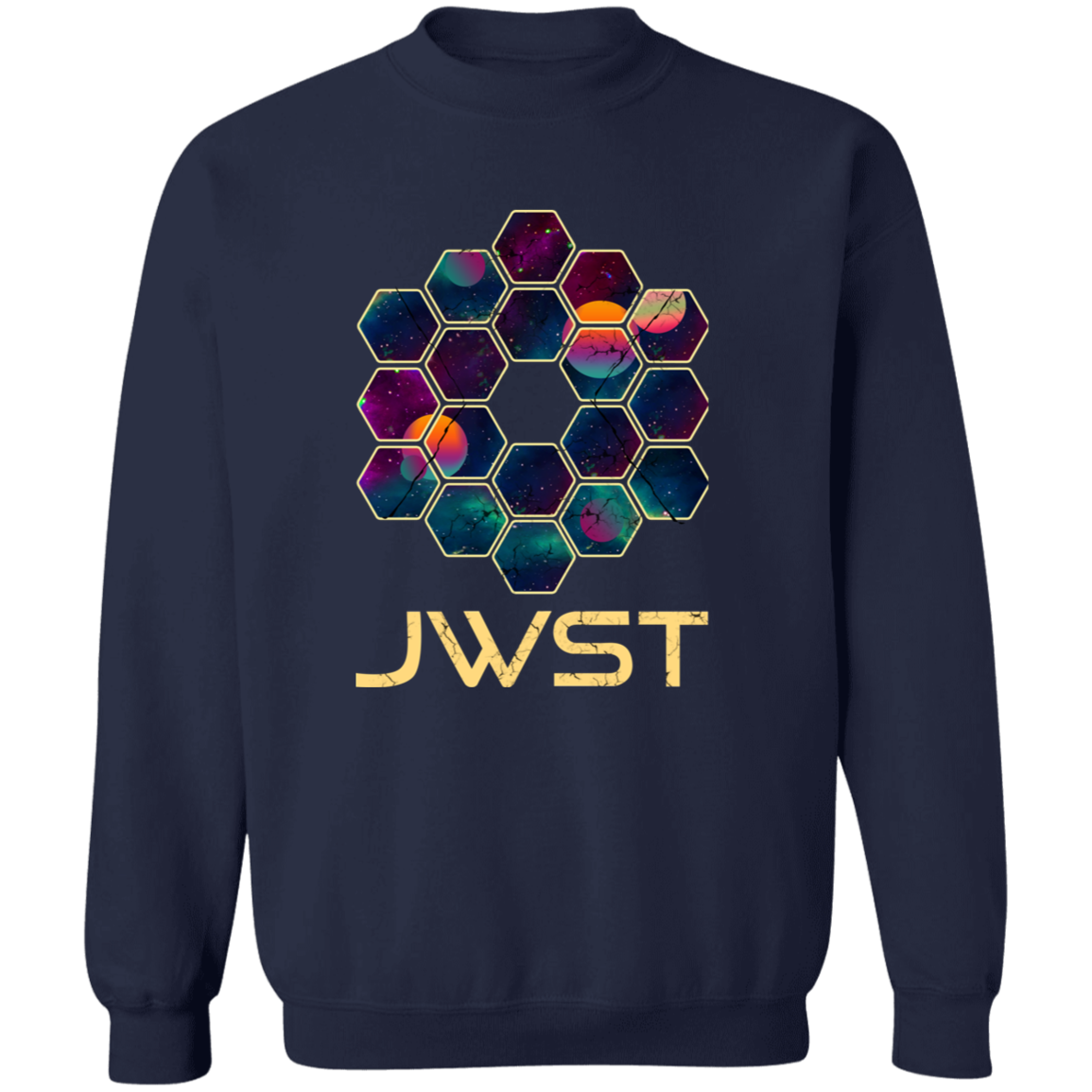 James Webb Space Telescope JWST Astronomy Science Vintage G180 Gildan Crewneck Pullover Sweatshirt - 97054055 -lucy