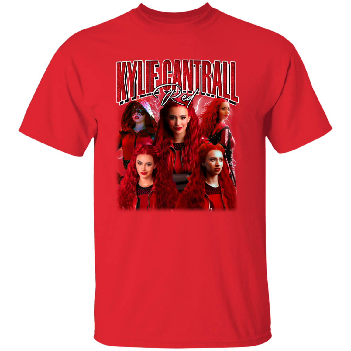 Red Kylie Cantrall Bootleg Unisex T-Shirt - pelyn - ID15082413