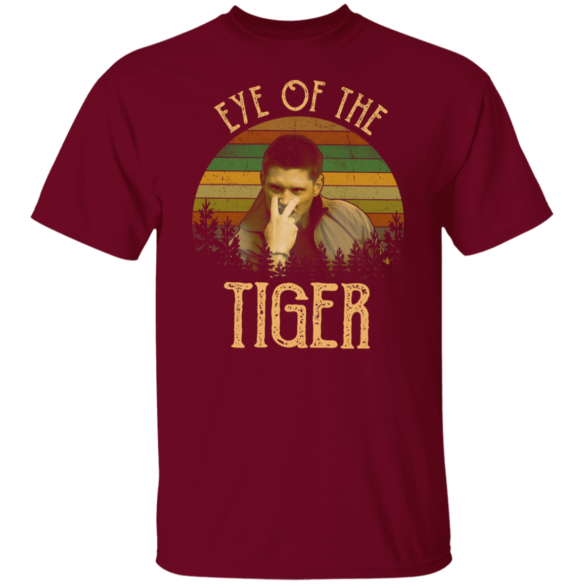 Dean Winchester Eye of The Tiger Vintage T-Shirt