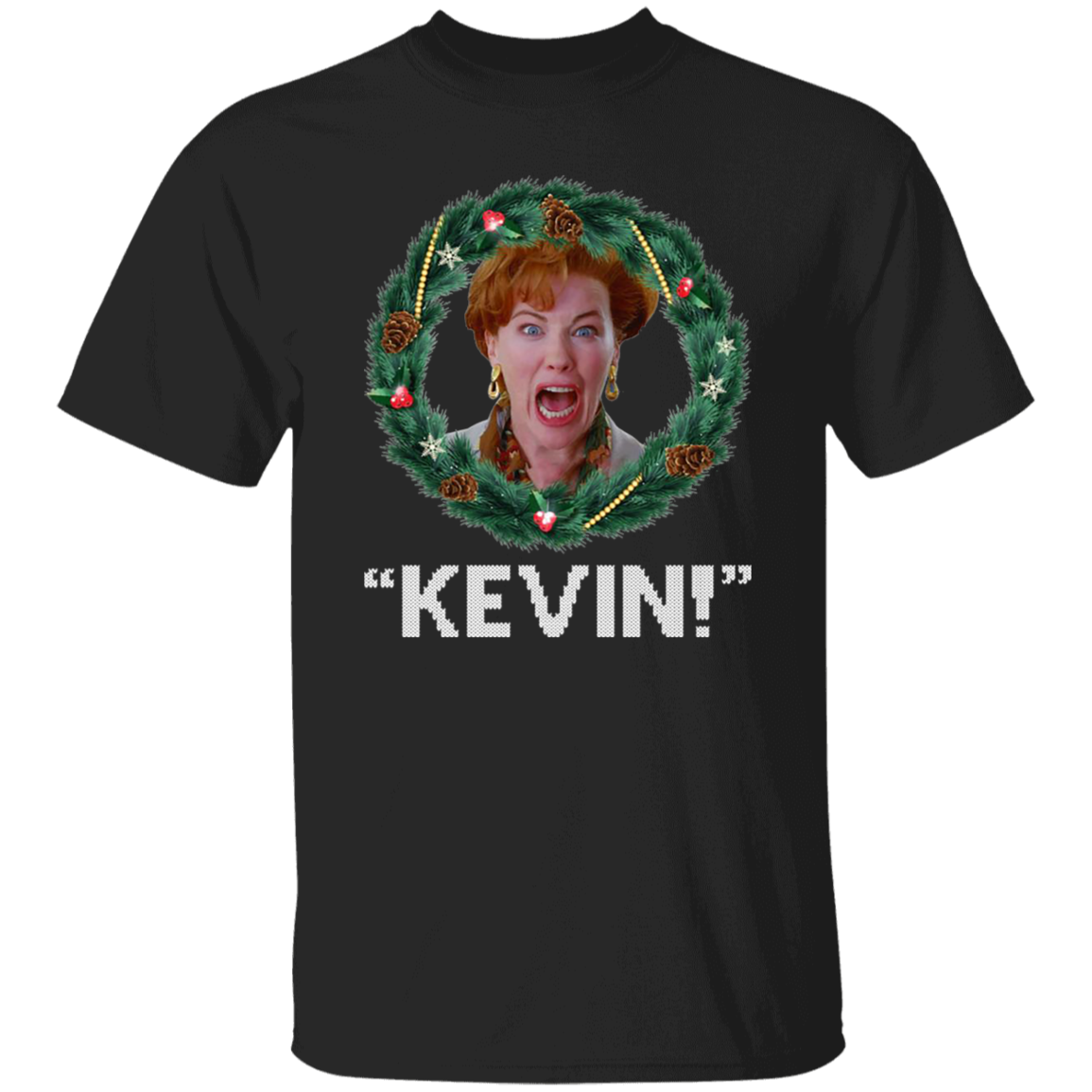 Kevin Home Alone Christmas Vintage T-Shirt, Home Alone Shirt, Comedy Movie Shirt, Christmas Shirt, Christmas Movie Shirt, Kevin Shirt G500 5.3 oz. T-Shirt