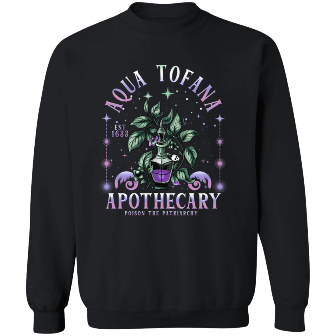 Aqua Tofana Apothecary Sweatshirt - ID27112429