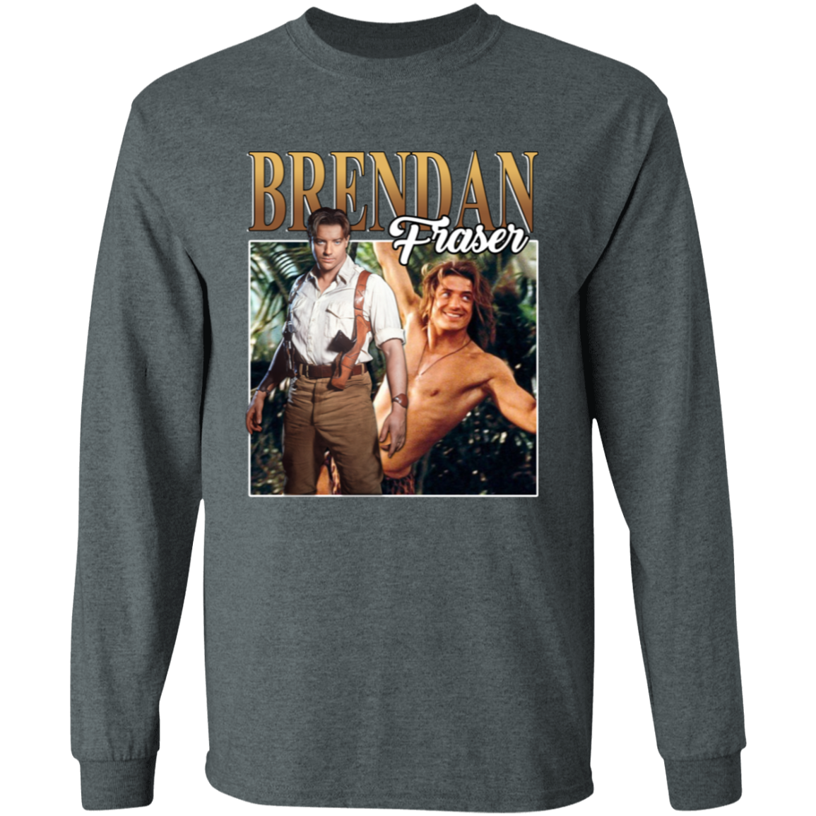 Brendan Fraser Vintage T-Shirt - LONG SLEEVE