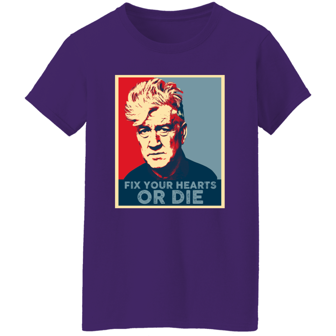 Retro Fix Your Hearts Or Die Unisex Vintage T-Shirt - WOMEN