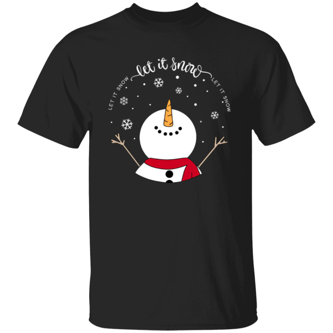 Let It Snow Teacher T-Shirt