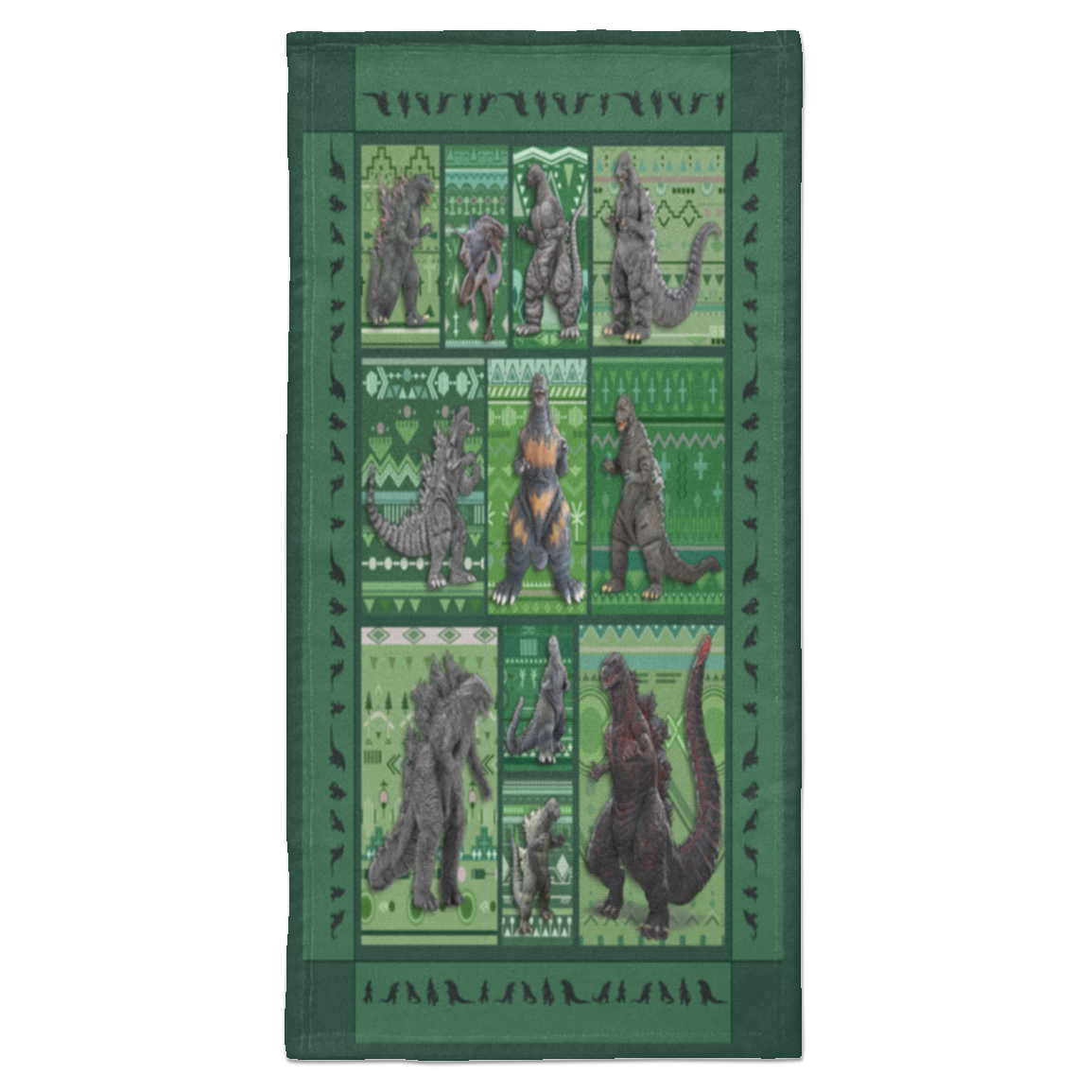 Godzilla's Body Fleece Blanket, Premium Sherpa Blanket, Godzilla Monster Blanket, Godzilla Movie Blanket, Godzilla Lover BlanketS6HATL Towel - 15x30